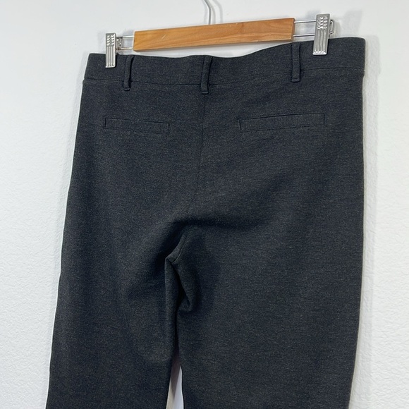 Betabrand Straight-Leg Classic Dress Pant Yoga Pant Charcoal Grey size Large - Picture 7 of 13